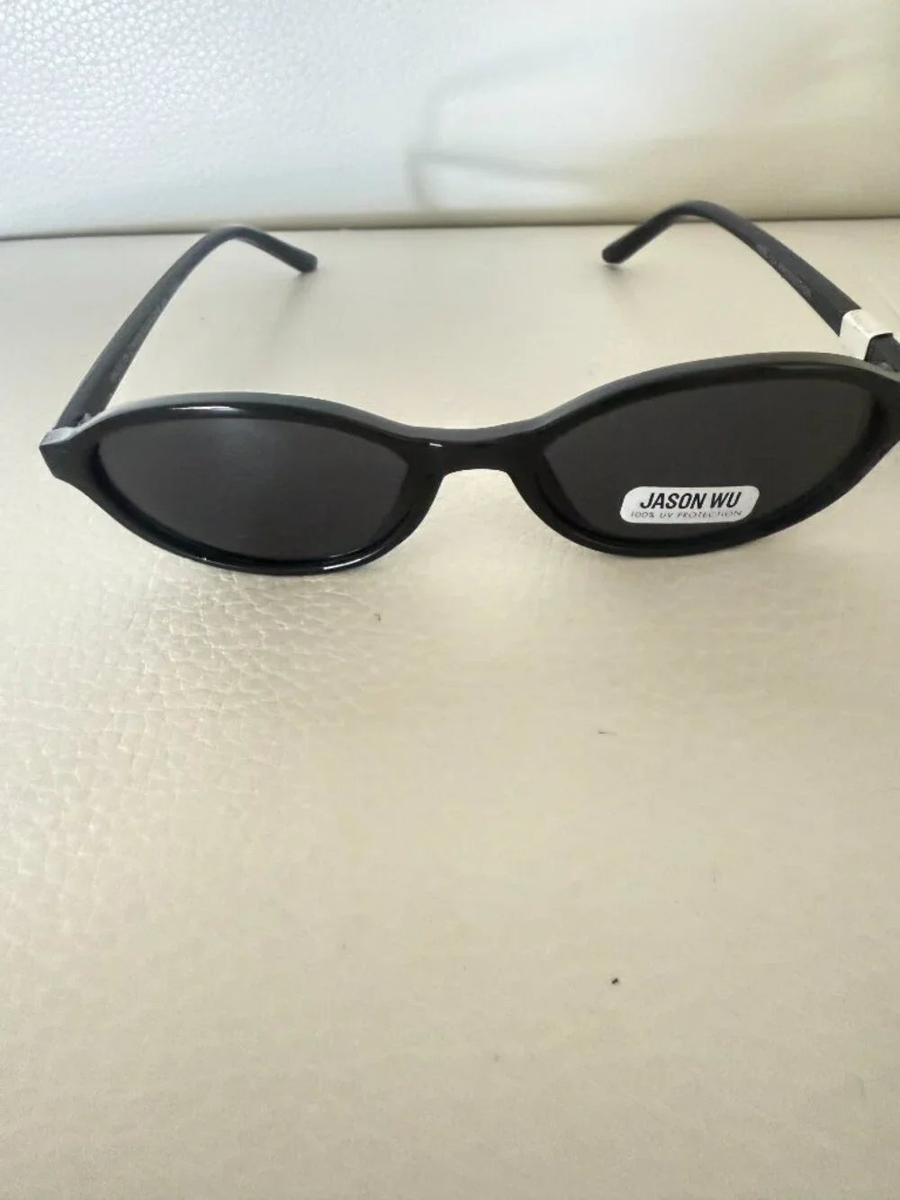 NWT JASON WU OVAL SUNGLASSES BLACK LENS RETRO 90S Y2K STYLE